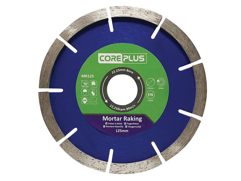 CorePlus CORDBMR115 Mortar Raking Diamond Blade