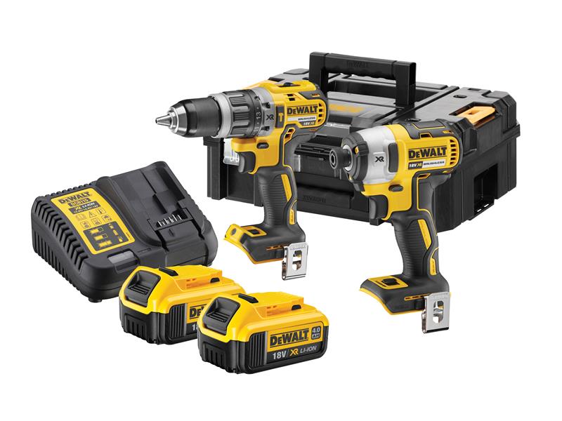 DEWALT DEWDCK266M2T DCK266M2T TSTAK™ Twin Kit 2 x 4.0Ah Li-ion