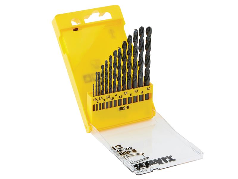 DEWALT DEWDT5911QZ HSS-R Jobber Drill Bit Set