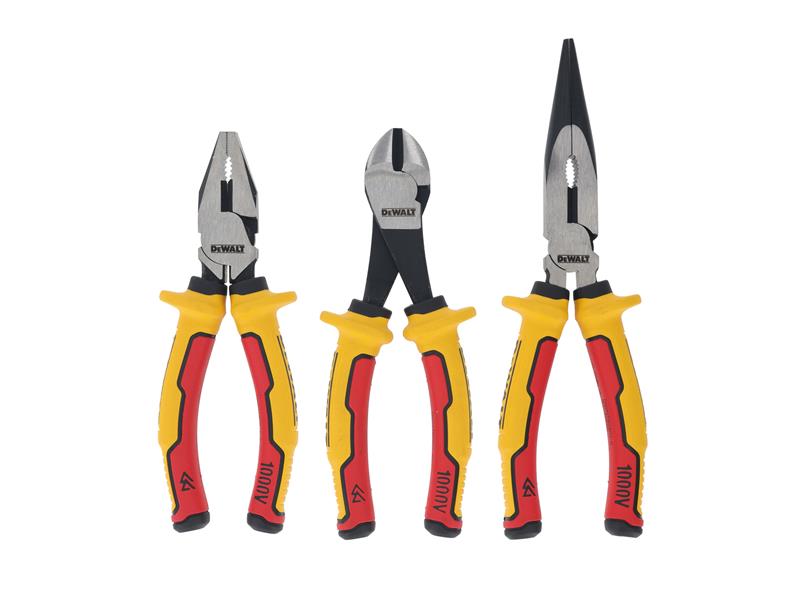 VDE Plier Set, 3 Piece