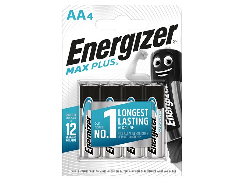 Energizer® ENGMAXPAA4 MAX PLUS™ Alkaline Batteries