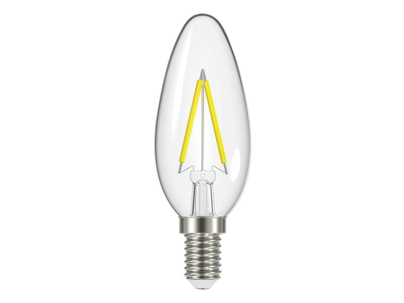 Energizer® ENGS12855 LED Candle Filament Dimmable Bulb