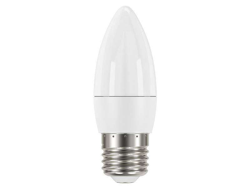 Energizer® ENGS13574 LED ES (E27) Opal Candle Non-Dimmable Bulb, Daylight 470 lm 5.2W