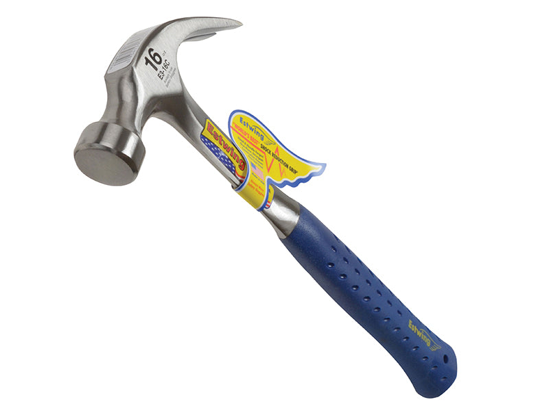 Estwing ESTE316C Curved Claw Hammer, Vinyl Grip