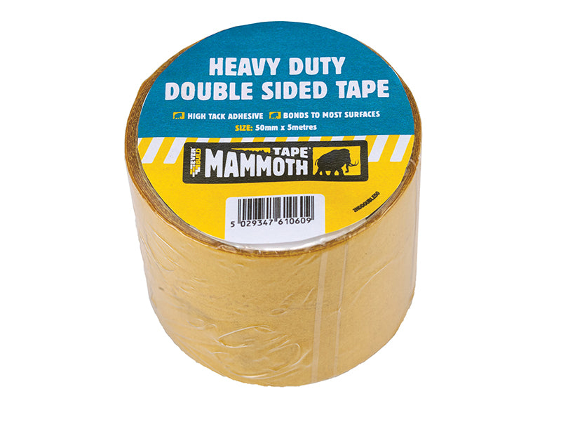 Everbuild Sika EVB2HDDST50 Heavy-Duty Double-Sided Tape 50mm x 5m