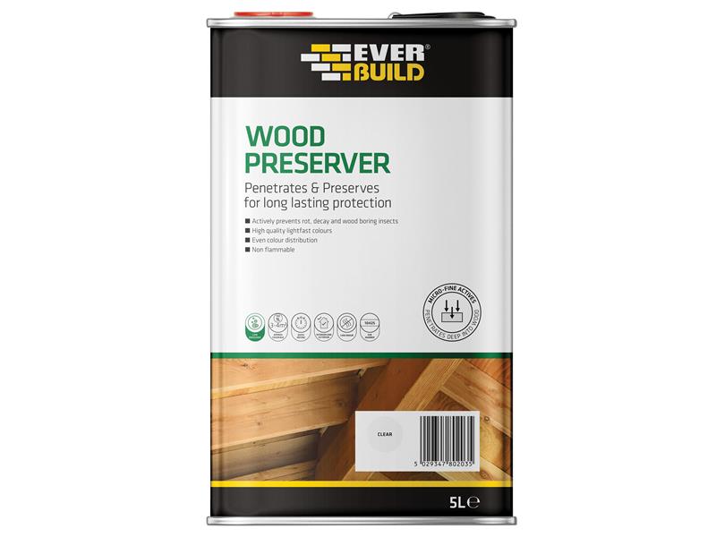 Everbuild Sika EVBLJCR05 Wood Preserver
