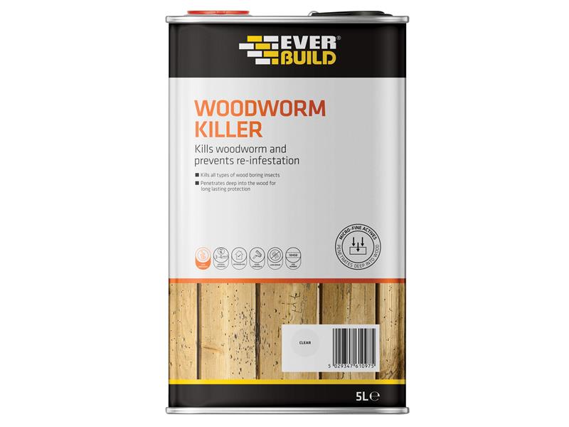 Everbuild Sika EVBLJWORM05 Woodworm Killer 5 litre