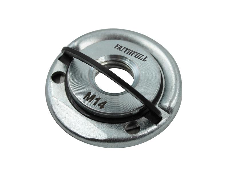 Faithfull FAIAGFNM14 Fixtec Quick-Change Angle Grinder Locking Nut M14