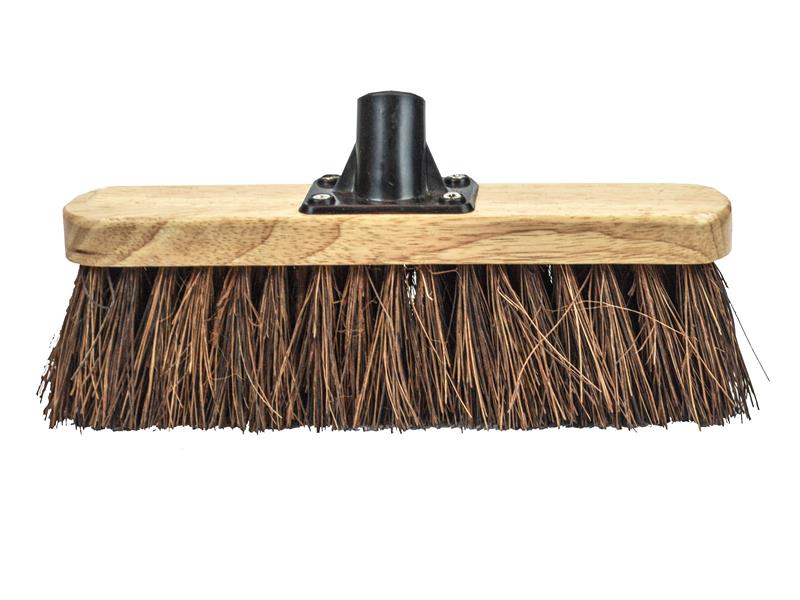 Faithfull FAIBRBASS12R Bassine Varnished Broom Head 300mm (12in) Threaded Socket