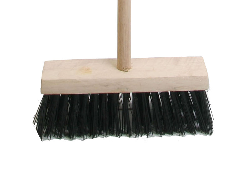 Faithfull FAIBRPVC13H Broom PVC 325mm (13in) Head complete with Handle