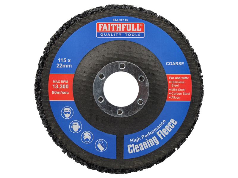 Faithfull FAICF115 Cleaning Fleece Discs