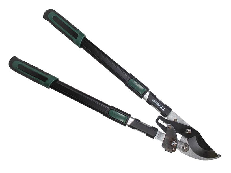 Faithfull FAICOULOPBYT Countryman Ratchet Bypass Telescopic Lopper