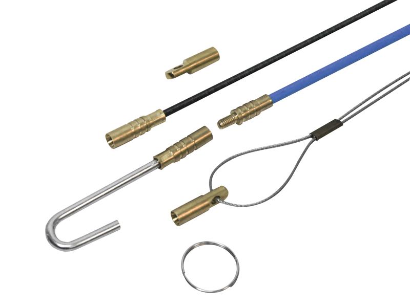 Faithfull FAICRS1000 10m Cable Rod Set,15 Piece