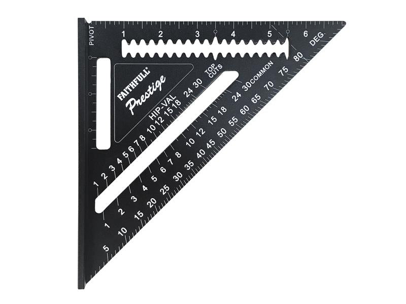 Faithfull FAICSQ7CNC Prestige Quick Square Black Aluminium