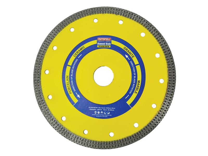 Faithfull FAIDB115CRP Porcelain Series Diamond Blade