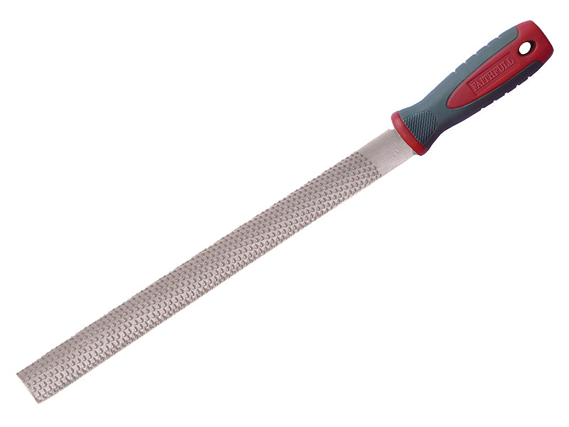 Faithfull FAIFICR10 Handled Half-Round Cabinet Rasp 250mm (10in)