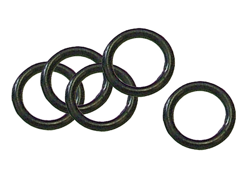 Faithfull FAIHOSERINGS O-Rings for Brass Hose Fittings (Pack 5)