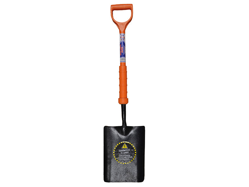 Faithfull FAIINSTAPER Taper Mouth Shovel Fibreglass Insulated Shaft YD