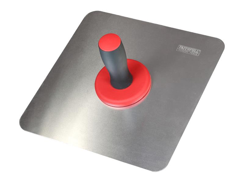 Faithfull FAIPA12 Mill Finish Alloy Plasterer's Hawk 300 x 300mm (12 x 12in)