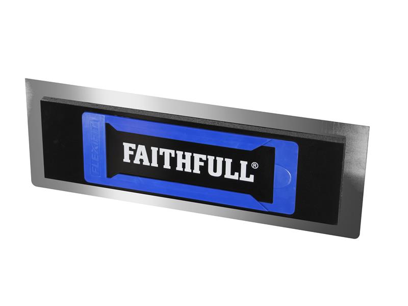 Faithfull FAIPFLEX12S Stainless Steel Flexifit Trowel with Foam