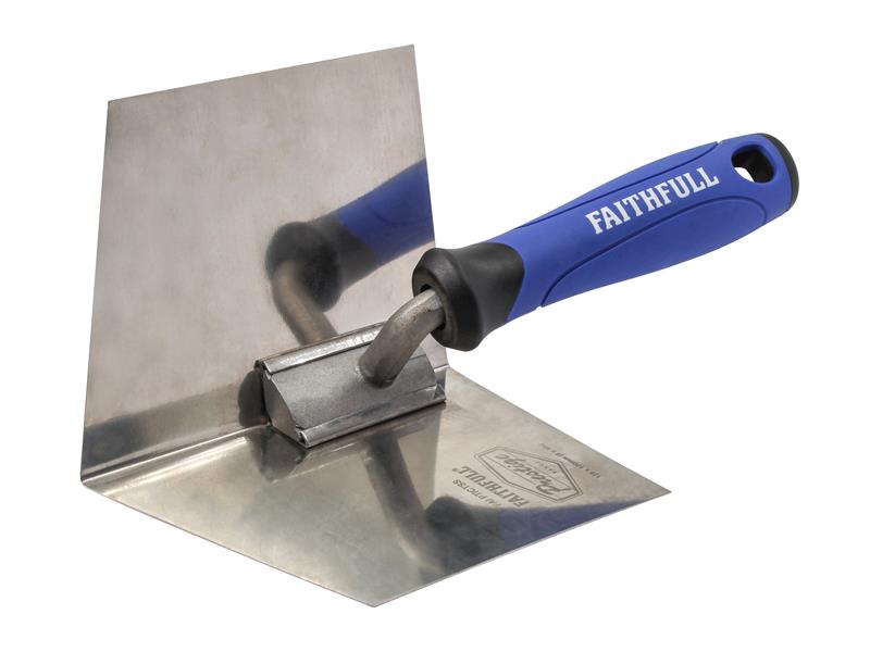 Faithfull FAIPTICTSS Prestige Internal Corner Trowel 5 x 4in