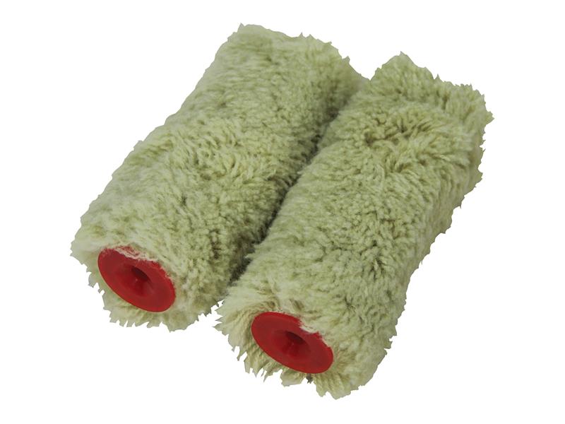 Faithfull FAIRMINI2MAS Masonry Mini Roller Refill (Pack 2)