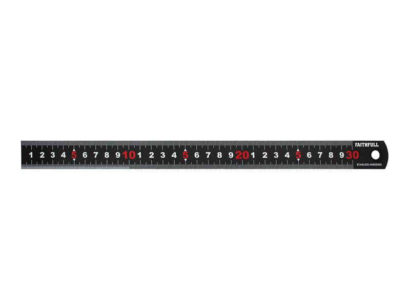 Measuring Rules, Matt Black Stainless Steel
