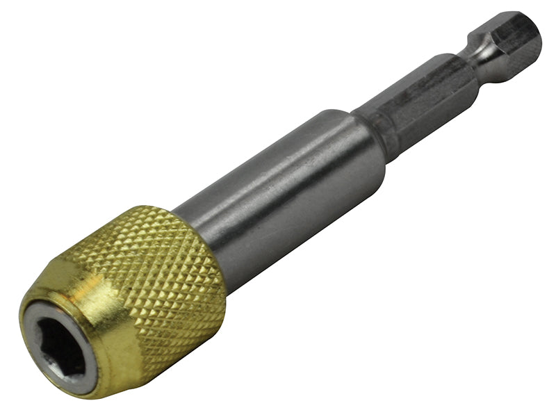 Faithfull FAISBMBHUNIV Magnetic Stainless Steel Quick-Release Bit Holder