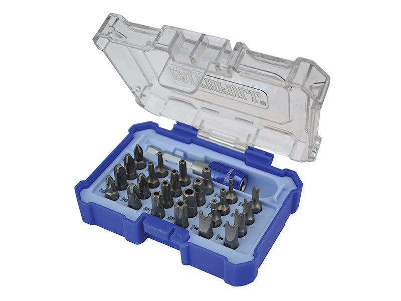 Faithfull FAISBSET25S Quick-Change S2 Security Bit Set, 25 Piece