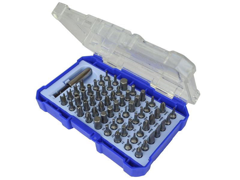 Faithfull FAISBSET61 Screwdriver Bit Set, 61 Piece