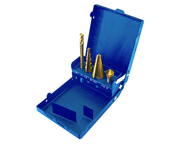 Faithfull FAISDMULTI Multi Function Cutter Set 1/4in Drive Set of 4