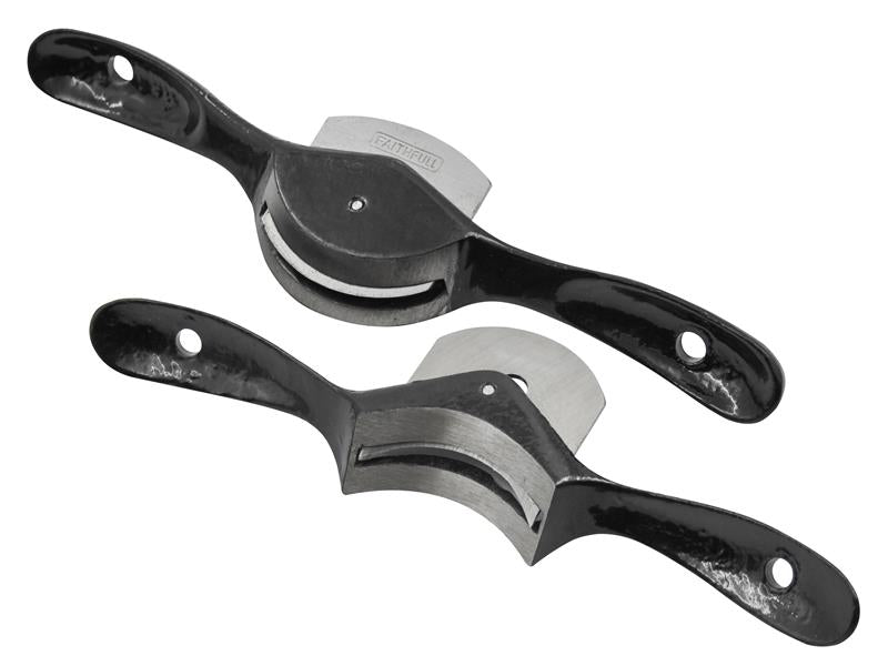 Faithfull FAISSTWIN Spokeshave Twin Pack (1 Concave & 1 Convex)