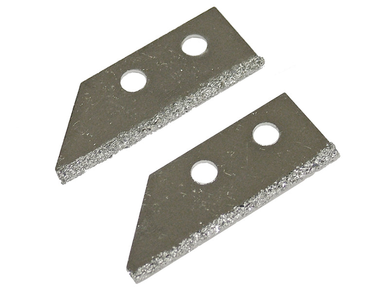 Faithfull FAITLGROUSB Replacement Carbide Blades For FAITLGROUSAW Grout Rake (Pack of 2)