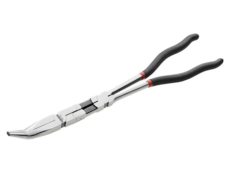 Facom FCM19534L Double Jointed Extra Long Half-Round Nose Pliers 45° Angle 340mm