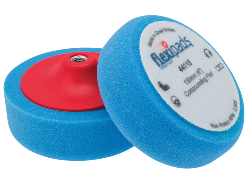Flexipads World Class FLE44105 Blue Polishing Foams