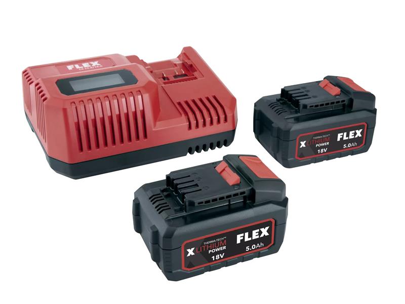 P-Set 55 R/BS Battery & Charger Set 18V
