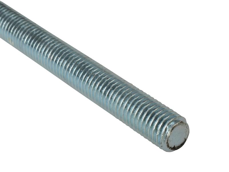 ForgeFix FORROD6N Threaded Rod, Mild Steel, ZP