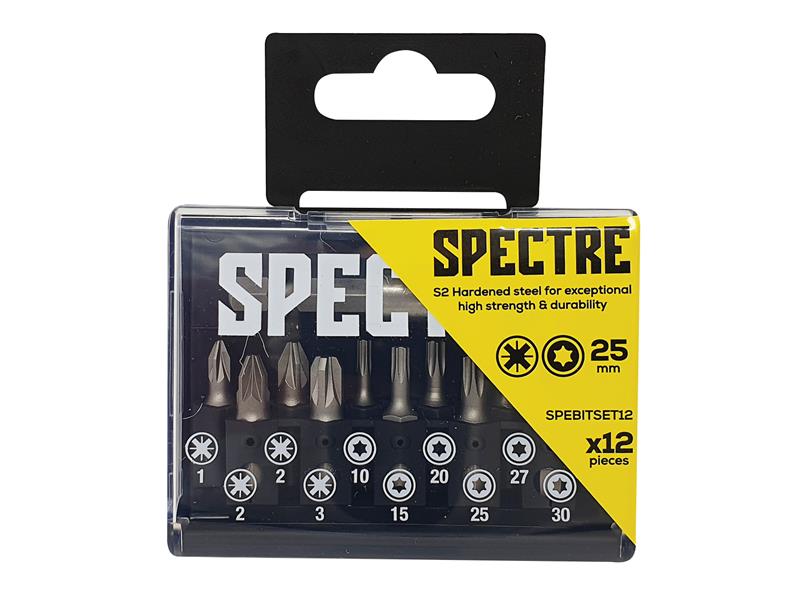 ForgeFix FORSPBSPZT12 Spectre™ Bit Set, 12 Piece