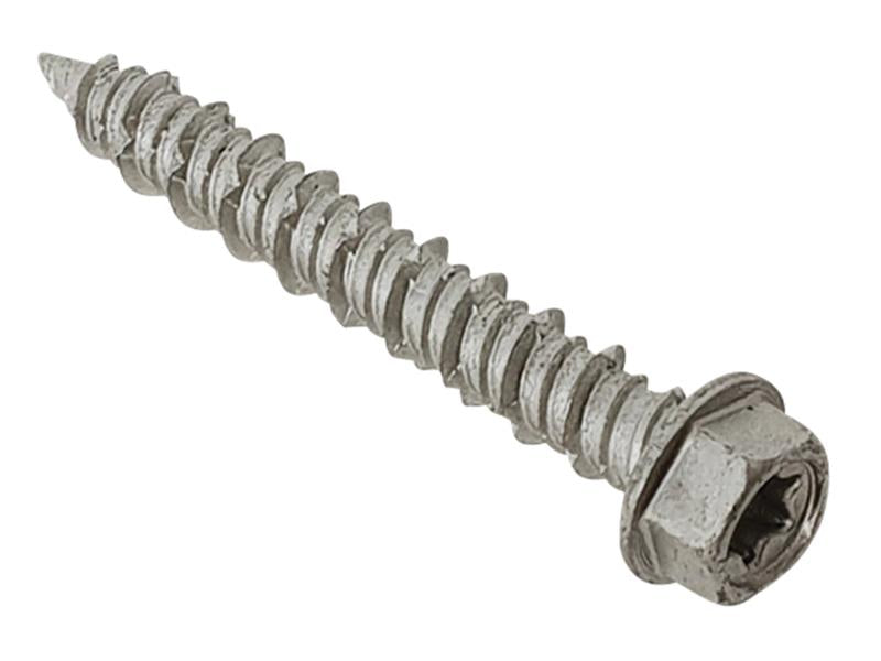 ForgeFix FORTFMH6332 TechFast Masonry Screws, TX Compatible, Hex