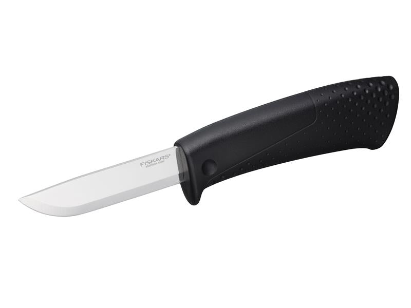 Fiskars FSK1023617 Builder's Knife with Sharpener