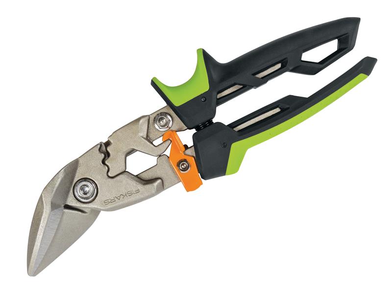 Fiskars FSK1027210 PowerGear™ Aviation Snip, Offset