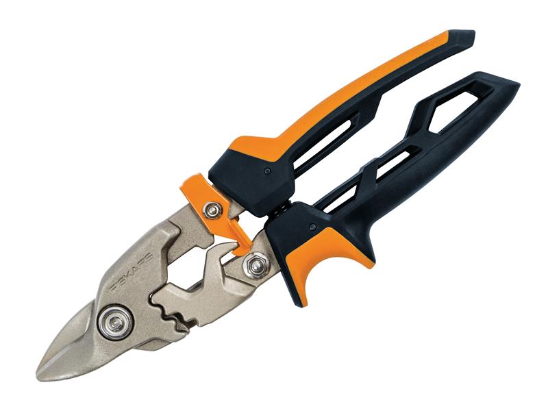 Fiskars FSK1027212 PowerGear™ Bulldog Aviation Snips 250mm (10in)