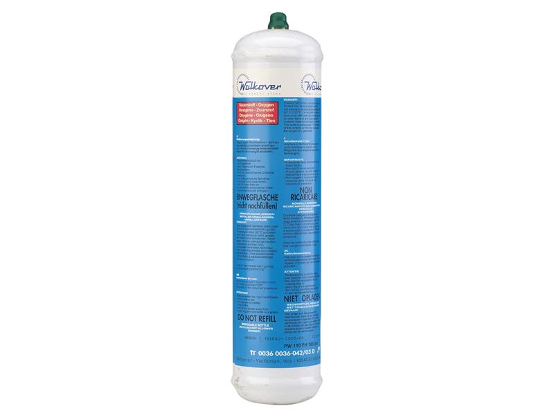 Oxygen Cartridge, Non Rechargeable 110 litre