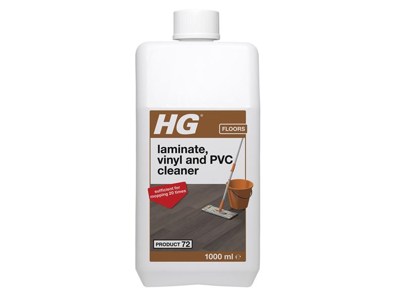 HG H/G349100106 Laminate, Vinyl & PVC Cleaner (Product 72) 1 litre