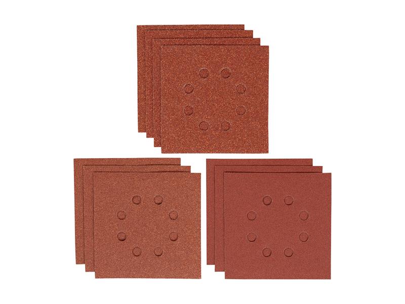 IRWIN® IRWIW8083001 1/4 Punched Sanding Sheet Set, 10 Piece