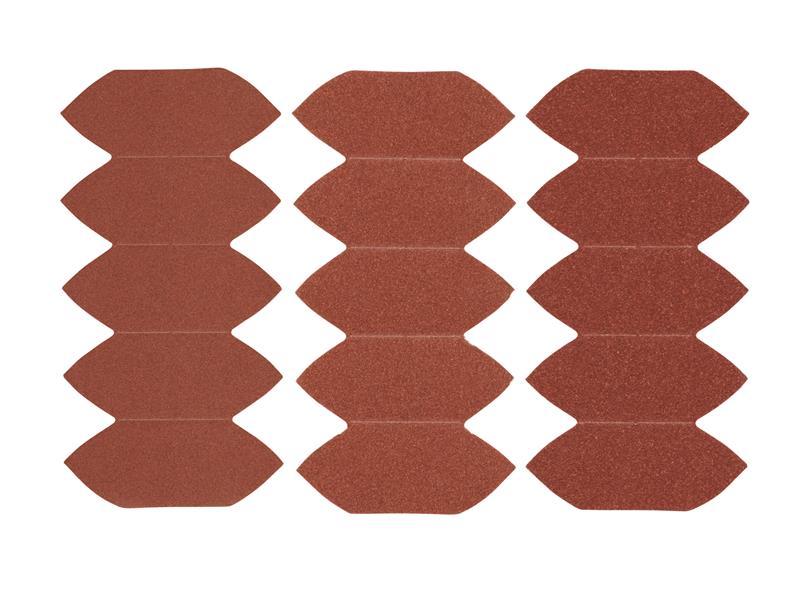 IRWIN® IRWIW8083409 Mouse Sanding Finger Sheet Set, 15 Piece