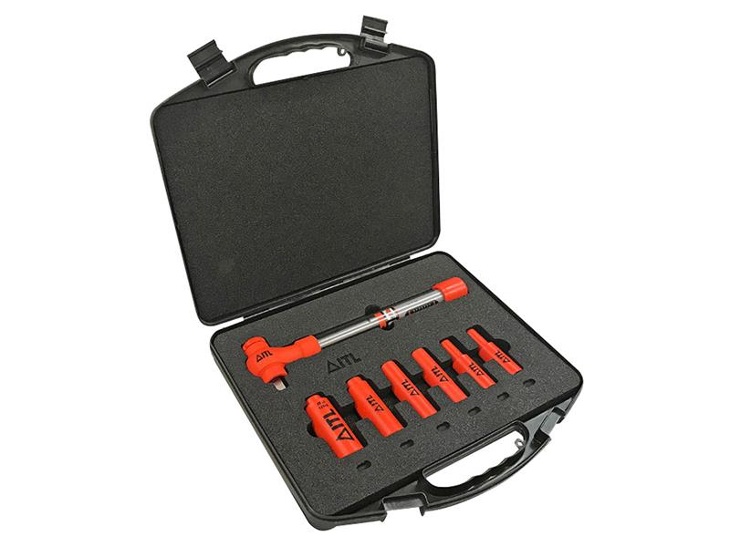 ITL Insulated ITL00025 Insulated 1/2in Drive Imperial Torque Wrench Kit, 7 Piece