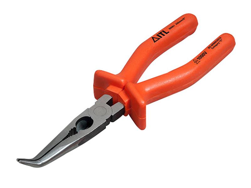 ITL Insulated ITL00081 Insulated Bent Nose Pliers 200mm (8in)