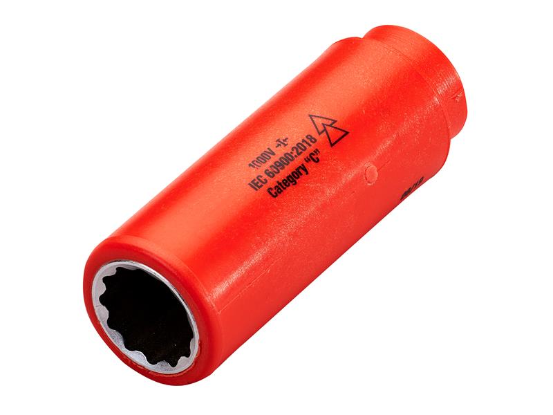 ITL Insulated ITL01351 Insulated Deep Socket, 1/2in Drive