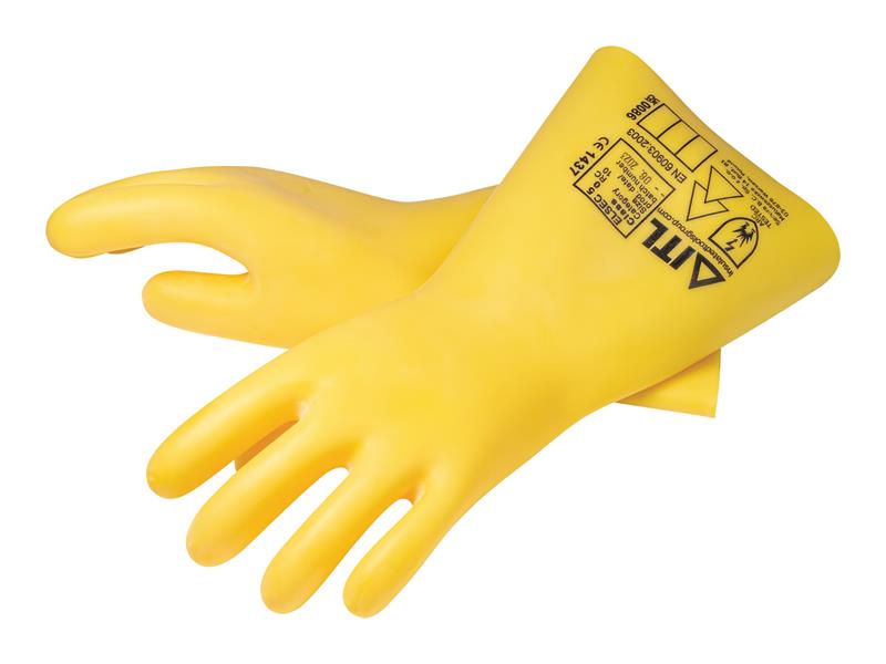 ITL Insulated ITL05110 Class 0 Insulated Rubber Gauntlet 36cm Size 10